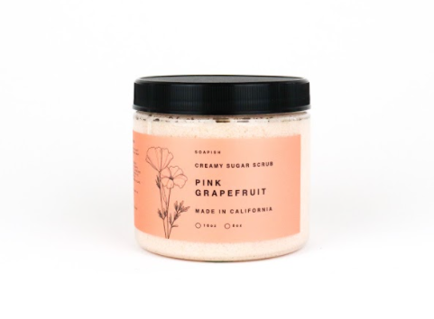 Pink Grapefruit Sugar Scrub