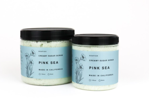 Pink Sea Sugar Scrub