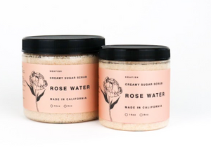 Rose Water Sugar Scrub