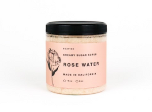 Rose Water Sugar Scrub