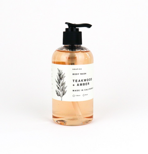 Teakwood + Amber Body Wash